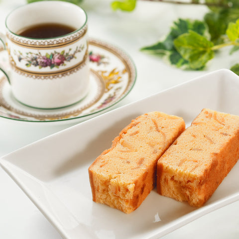 【午後のご褒美】芳醇オレンジスティックケーキ 6本セット