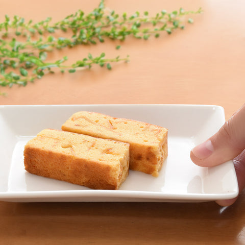 【午後のご褒美】芳醇オレンジスティックケーキ 6本セット