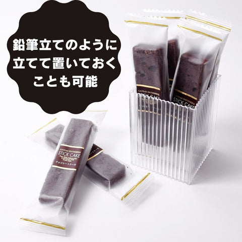 【ひとくちで贅沢】しっとり濃厚チョコスティックケーキ 6本セット